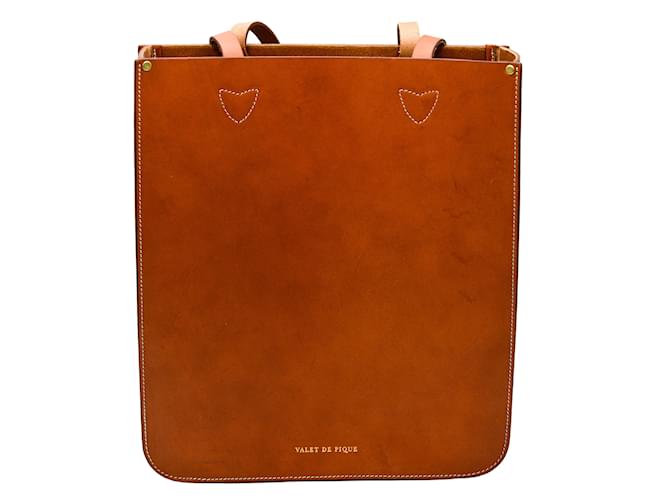 Autre Marque Leather Handbag Brown  ref.1146223