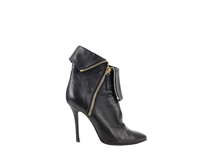 Giuseppe Zanotti Leather boots Black  ref.1146275