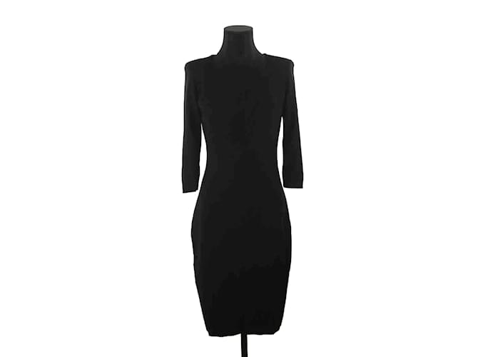 Elie Saab Black dress Polyester  ref.1146331