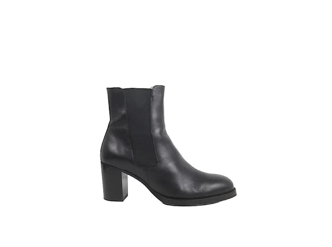 Free Lance Leather boots Black  ref.1146353