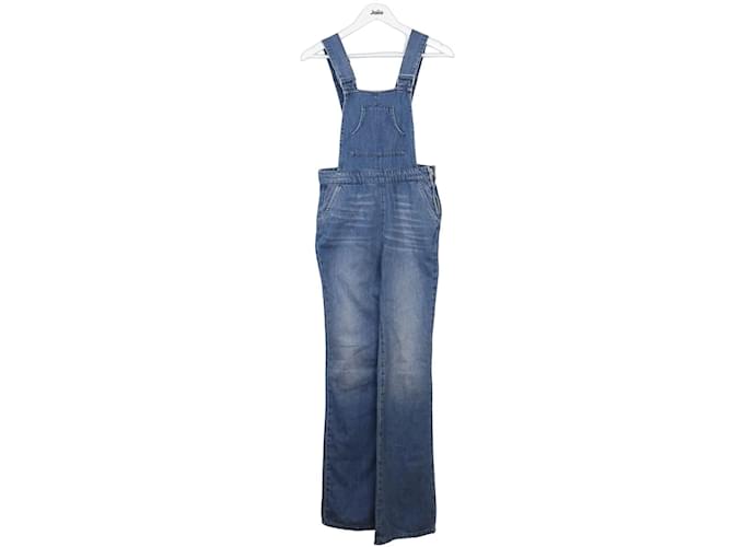 Bash Cotton overalls Blue  ref.1146470