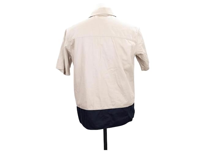 Ami Cotton shirt Camel  ref.1146528