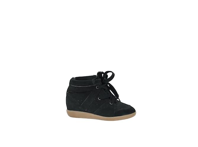Isabel Marant Black Kindsay sneakers Cloth  ref.1146548