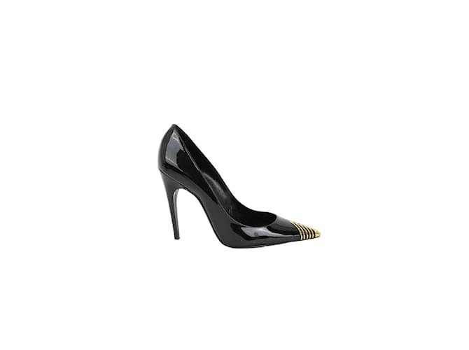 Saint Laurent Opyum heels in patent leather Black  ref.1146552