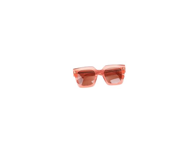 Fendi Pink oversized glasses Plastic  ref.1146554