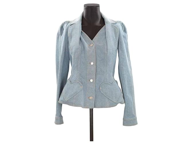 Dior Cotton Jacket Blue  ref.1146570