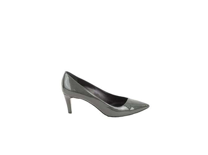 Armani patent leather heels Green  ref.1146643