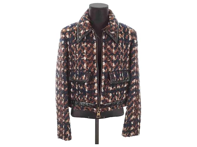 Louis Vuitton Giacca di lana Multicolore  ref.1146661