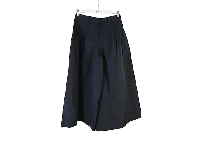 Valentino Pantalones de algodon Negro Algodón  ref.1146674