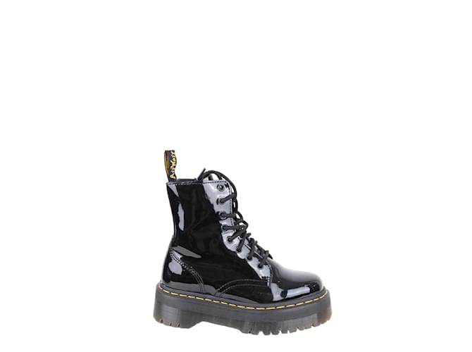 Dr. Martens Patent leather lace-up boots Black  ref.1146714