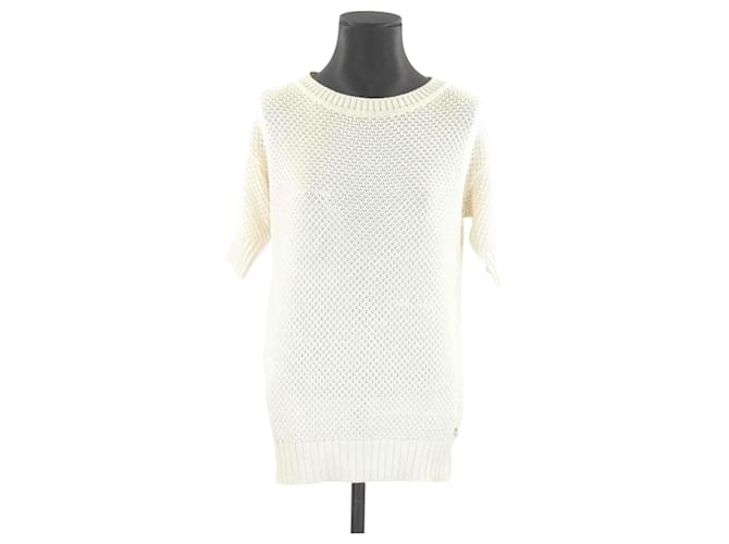 Loro Piana Silk sweater Beige  ref.1146761