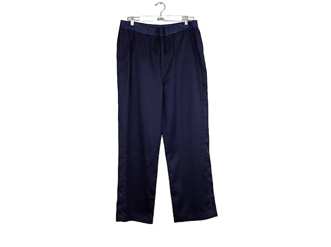 Autre Marque Navy pants Navy blue Synthetic  ref.1146792
