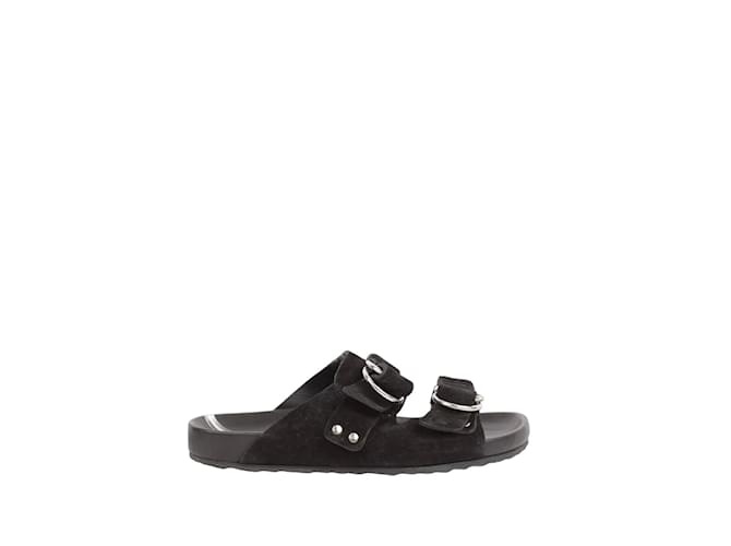Pierre Hardy Leather sandals Black  ref.1146807
