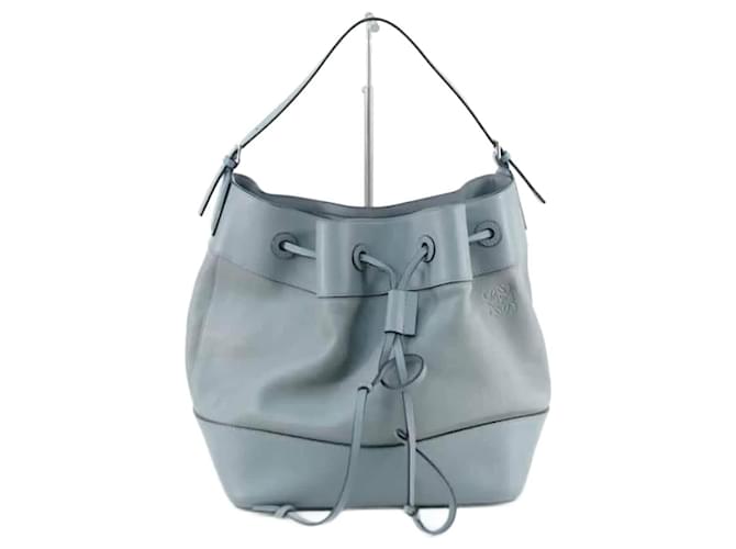 Loewe Leather handbags Grey  ref.1146903
