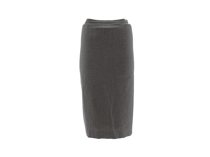 Chloé cotton skirt Grey  ref.1146920
