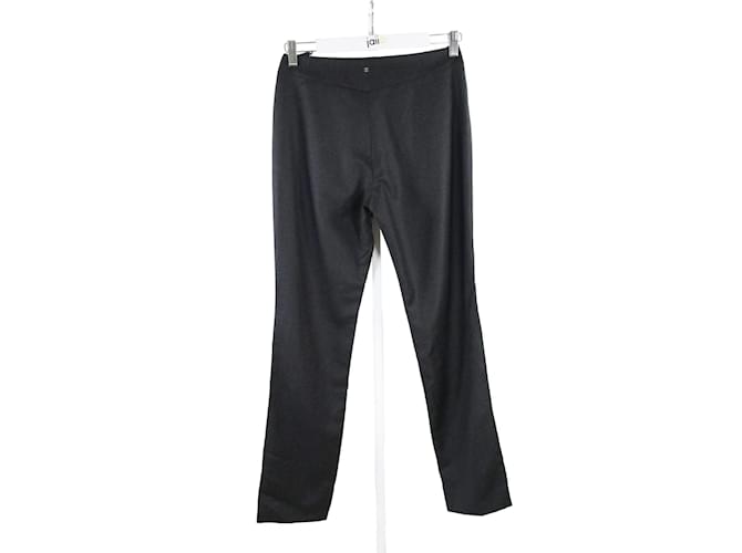 Chanel pantaloni di lana Grigio  ref.1146975