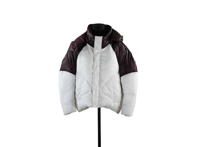 Maje  Puffer White Polyester  ref.1146981