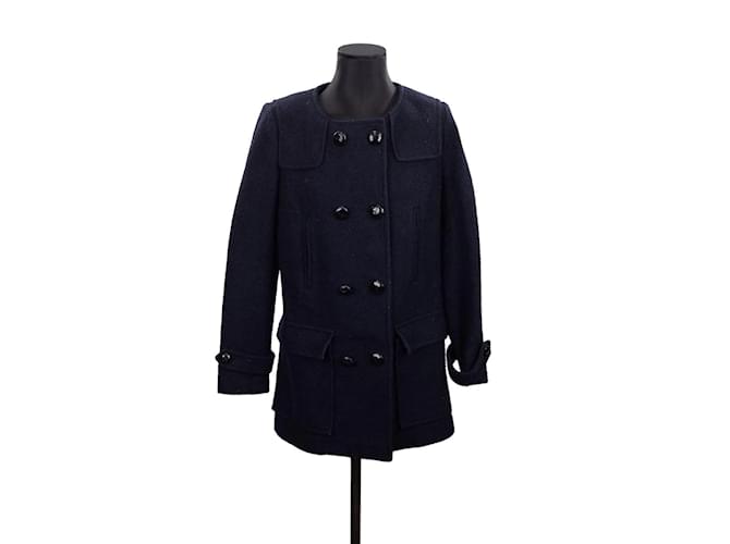 Isabel Marant Wool jacket Navy blue  ref.1146990