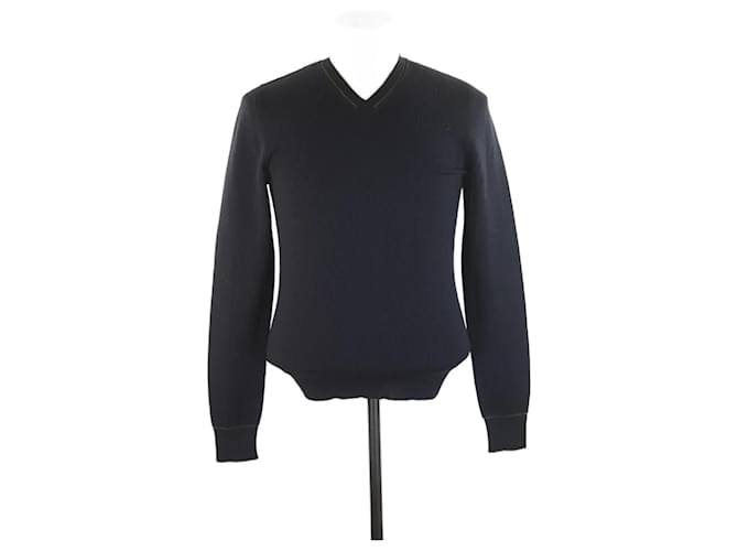Lanvin Woolen sweater Navy blue  ref.1147132