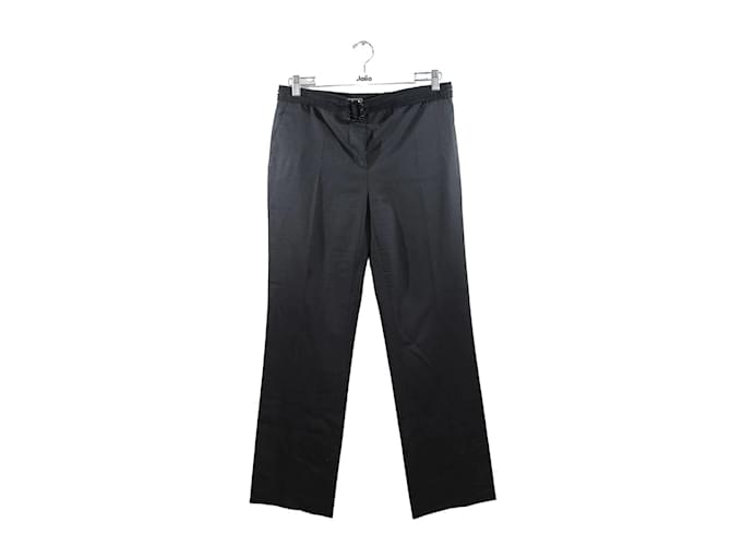 Prada Pantalon en laine Noir  ref.1147161