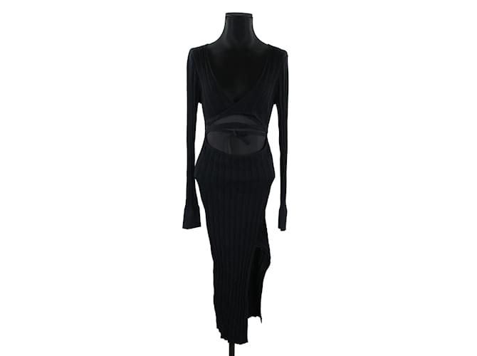 Autre Marque Black dress Polyester  ref.1147188