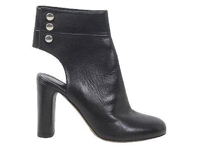 Iro Leather boots Black  ref.1147217