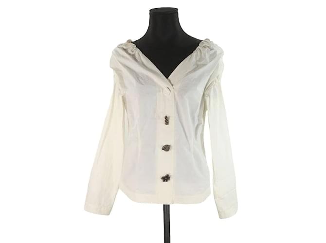 Rejina Pyo Cotton blouse White  ref.1147236