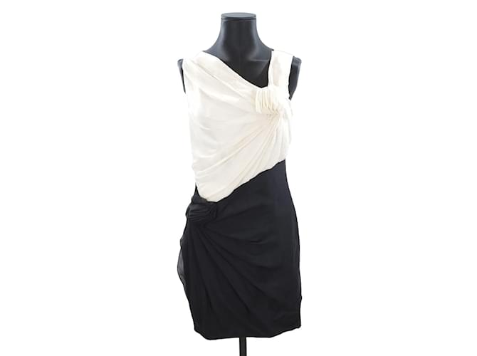 Diane Von Furstenberg Silk dress Black  ref.1147253