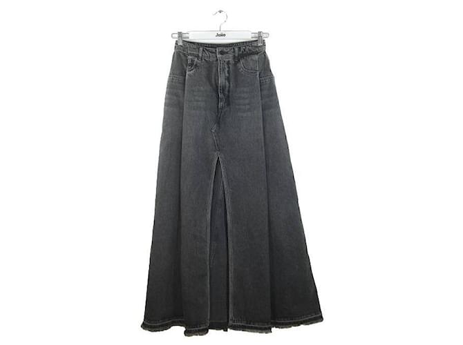 Alexander Wang cotton skirt Grey  ref.1147386