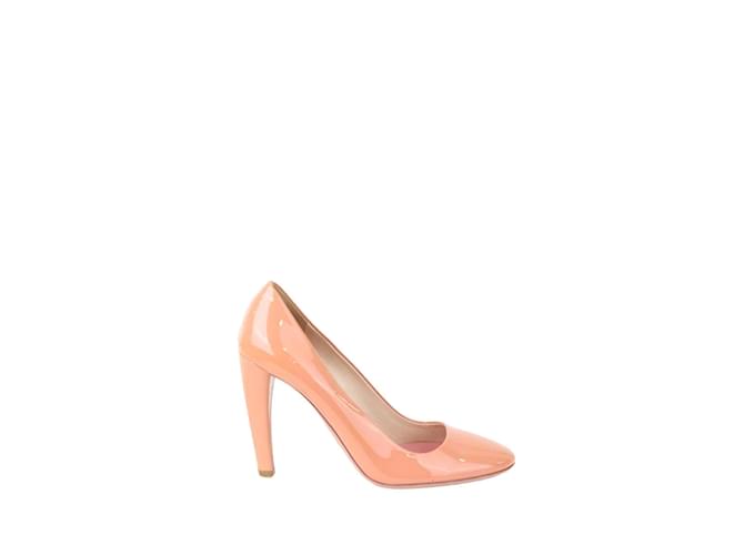 Prada patent leather heels Pink  ref.1147398