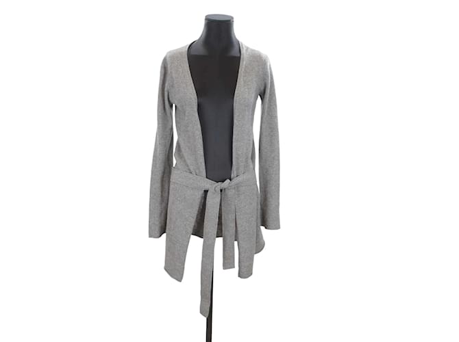 Zadig & Voltaire cashmere jacket Grey  ref.1147402