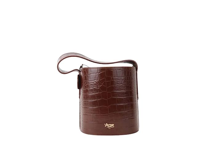 Autre Marque Leather Handbag Brown  ref.1147413