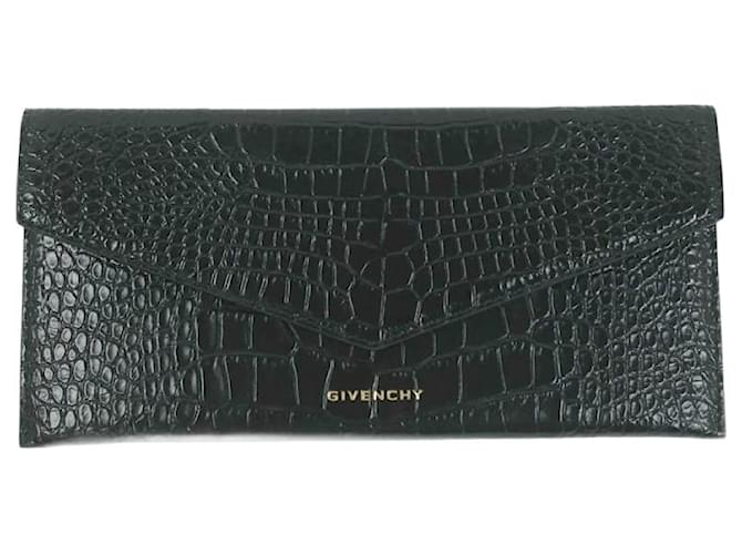 Givenchy kleine Lederwaren Schwarz  ref.1147446