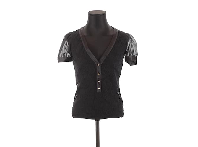 Dolce & Gabbana Lace blouse Black  ref.1147495