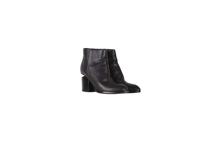 Alexander Wang Leather boots Black  ref.1147632