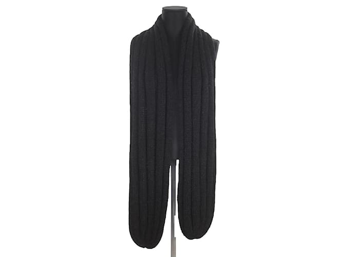 Lanvin wool scarf Black  ref.1147668