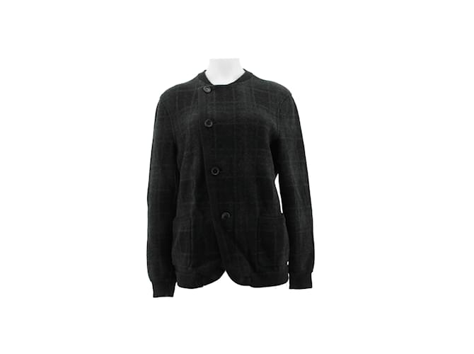 Louis Vuitton Cardigan en laine Black Wool  ref.1147698