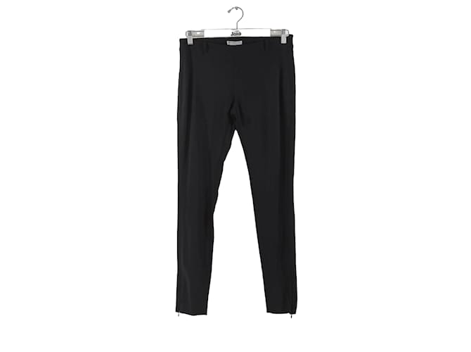Balenciaga Pantalones pitillo negros Poliéster  ref.1147719