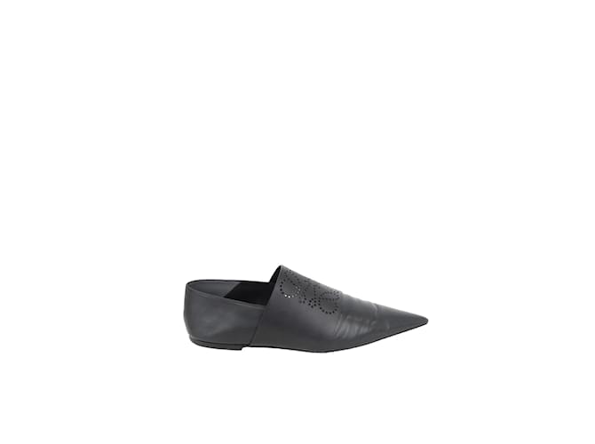 Loewe Leather loafers Black  ref.1147757