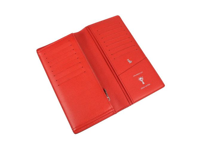 Louis Vuitton Brazza Red