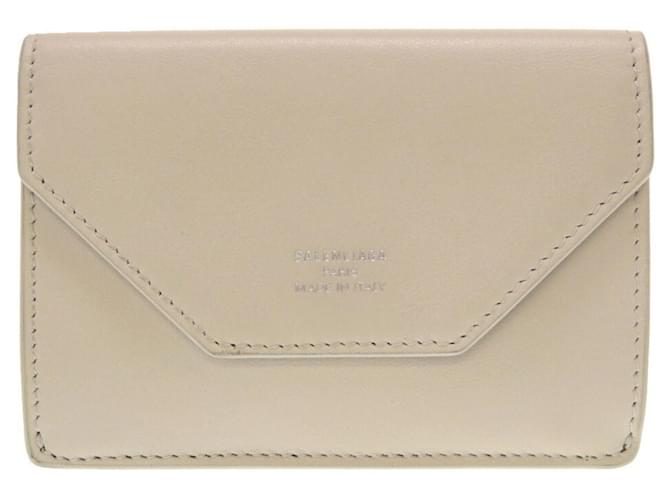 Balenciaga Envelop Beige Leather  ref.1149597