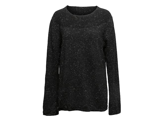 Autre Marque Black Comme Des Garcons Homme Plus Fall/L'hiver 2014 Wool-Blend Sweater Size US M Laine Noir  ref.1149856