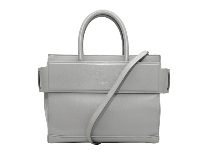 Grey Givenchy Small Horizon Satchel Leather  ref.1150179