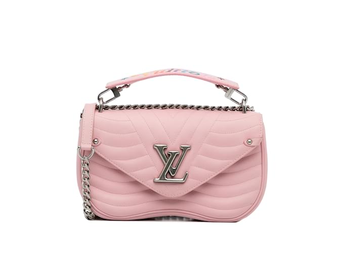 Borsa louis vuitton on sale con tracolla rosa