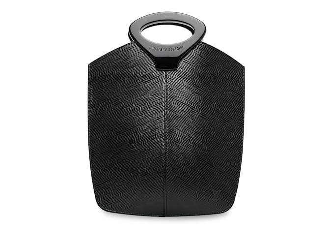 Bolso Louis Vuitton Epi Demi-Lune negro Cuero  ref.1150309