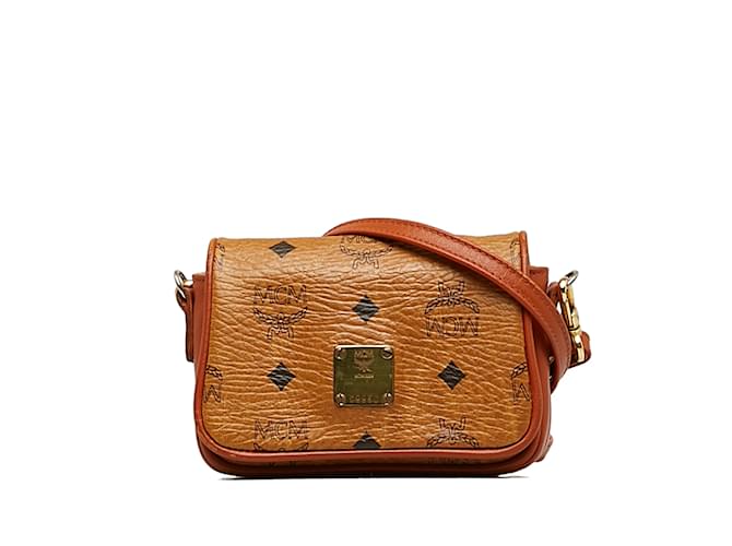 Mcm tan online bag