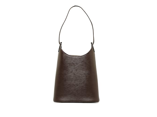 Brown Louis Vuitton Epi Sac Verseau Shoulder Bag Leather  ref.1150812