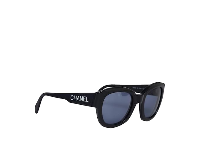 Gafas de sol tintadas cuadradas Chanel negras Negro  ref.1150817