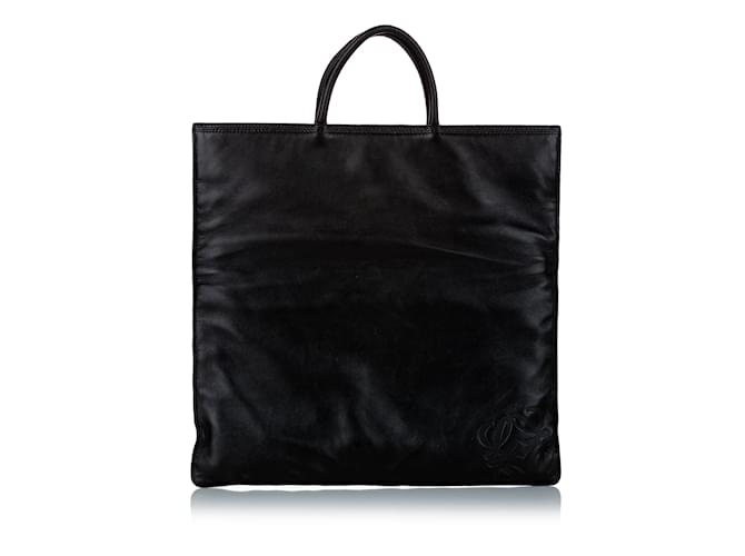 Black Loewe Leather Tote Bag  ref.1150975