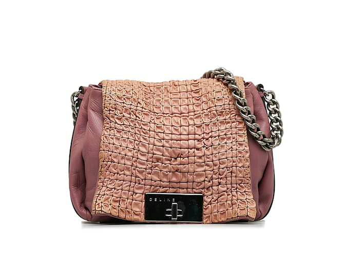 Céline Pink Celine Leather Shoulder Bag  ref.1151066